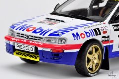 Subaru Impreza Hołowczyc / Wisławski Rajd Wielkiej Brytanii 1997 - model Sun Star w skali 1:18