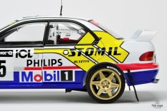 Subaru Impreza Hołowczyc / Wisławski Rajd Wielkiej Brytanii 1997 - model Sun Star w skali 1:18