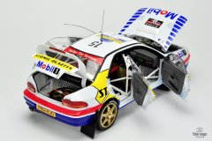 Subaru Impreza Hołowczyc/Wisławski Rajd Wielkiej Brytanii 1997 - model Sun Star w skali 1:18
