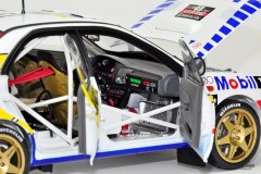 Subaru Impreza Hołowczyc/Wisławski Rajd Wielkiej Brytanii 1997 - model Sun Star w skali 1:18