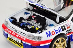 Subaru Impreza Hołowczyc/Wisławski Rajd Wielkiej Brytanii 1997 - model Sun Star w skali 1:18