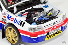 Subaru Impreza Hołowczyc/Wisławski Rajd Wielkiej Brytanii 1997 - model Sun Star w skali 1:18