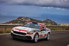 33 POLONSKI Dariusz (POL), SITEK Łukasz (POL), Team Rallytechnology, Abarth 124 Rally, action during the 2020 Rally Islas Canarias, 5th round of the 2020 FIA European Rally Championship, from November 26 to 28, 2020 in Las Palmas de Gran Canaria, Spain - Photo Jorge Cunha / DPPI