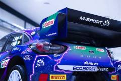 M-Sport Ford Puma Hybrid Rally1 Racing