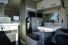 Kamper Hymer Free 540 Blue Evolution - wnętrze