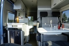 Kamper Hymer Free 540 Blue Evolution - wnętrze
