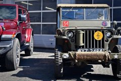 Willys MB Jeep 1943 & Jeep Wrangler 4xe 80th Anniversary