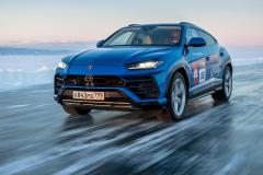 Lamborghini Urus – rekord prędkości na lodzie