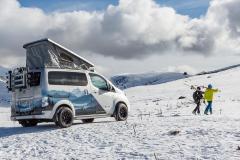 Kempingowy Nissan E-NV200 Winter Camper