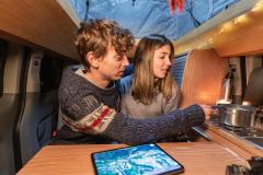 Kempingowy Nissan E-NV200 Winter Camper