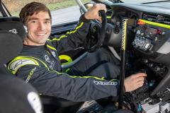 Marijan Griebel im Opel Corsa-e Rally (11/2020)