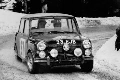 Paddy Hopkirk i Henry Liddon, Mini Cooper S, Rajd Monte Carlo 1964