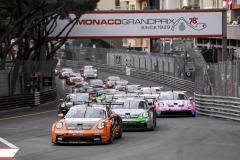 Start, Porsche 911 GT3 Cup, Larry ten Voorde (NL), Jaxon Evans (NZ), Porsche Mobil 1 Supercup, Monaco 2021