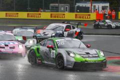 Porsche 911 GT3 Cup, Martinet by Almeras (#20), Jaxon Evans (NZ), Porsche Mobil 1 Supercup 2021, Spa-Francorchamps (B)
