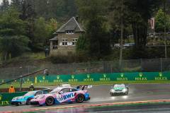 Porsche 911 GT3 Cup, Parker Revs Motorsport (#18), Garry Findlay (GB), BWT Lechner Racing (#1), Jean-Baptiste Simmenauer (F), Porsche Mobil 1 Supercup 2021, Spa-Francorchamps (B)