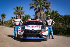 Kajetan Kajetanowicz, Maciej Szczepaniak, WRC3 Rajd Sardynii 2020