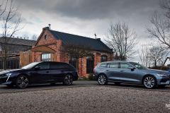 Łoś kontra lew. Volvo V60 B4 kontra Peugeot 508 SW GT 1.6 – test