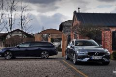 Łoś kontra lew. Volvo V60 B4 kontra Peugeot 508 SW GT 1.6 – test