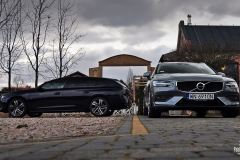 Łoś kontra lew. Volvo V60 B4 kontra Peugeot 508 SW GT 1.6 – test