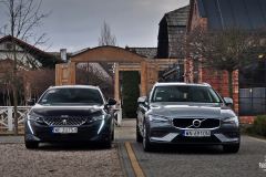 Łoś kontra lew. Volvo V60 B4 kontra Peugeot 508 SW GT 1.6 – test