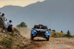 WRC Rajd Akropolu 2021: Kajetan Kajetanowicz i Maciej Szczepaniak Skoda Fabia Rally 2 evo