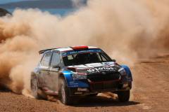 WRC Rajd Akropolu 2021: Kajetan Kajetanowicz i Maciej Szczepaniak Skoda Fabia Rally 2 evo