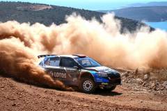 WRC Rajd Akropolu 2021: Kajetan Kajetanowicz i Maciej Szczepaniak Skoda Fabia Rally 2 evo