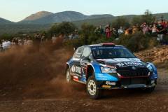 WRC Rajd Akropolu 2021: Kajetan Kajetanowicz i Maciej Szczepaniak Skoda Fabia Rally 2 evo