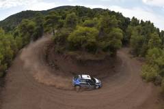 WRC Rajd Akropolu 2021: Kajetan Kajetanowicz i Maciej Szczepaniak Skoda Fabia Rally 2 evo