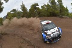 WRC Rajd Akropolu 2021: Kajetan Kajetanowicz i Maciej Szczepaniak Skoda Fabia Rally 2 evo