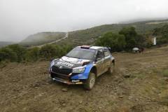 WRC Rajd Akropolu 2021: Kajetan Kajetanowicz i Maciej Szczepaniak Skoda Fabia Rally 2 evo