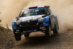 WRC Rajd Akropolu 2021: Kajetan Kajetanowicz i Maciej Szczepaniak Skoda Fabia Rally 2 evo