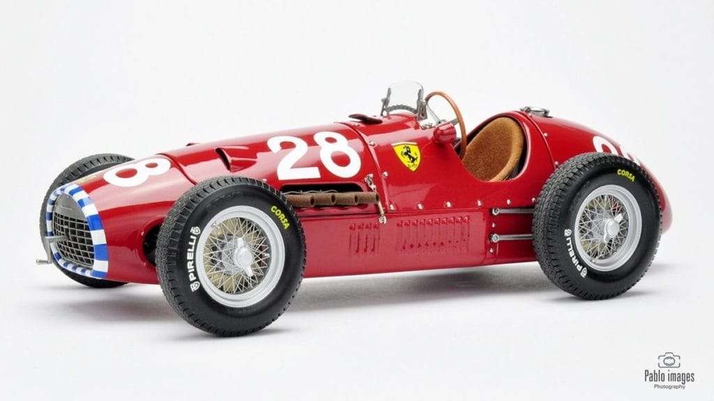 Ferrari 500 F2 Exoto 1:18 test overdrive