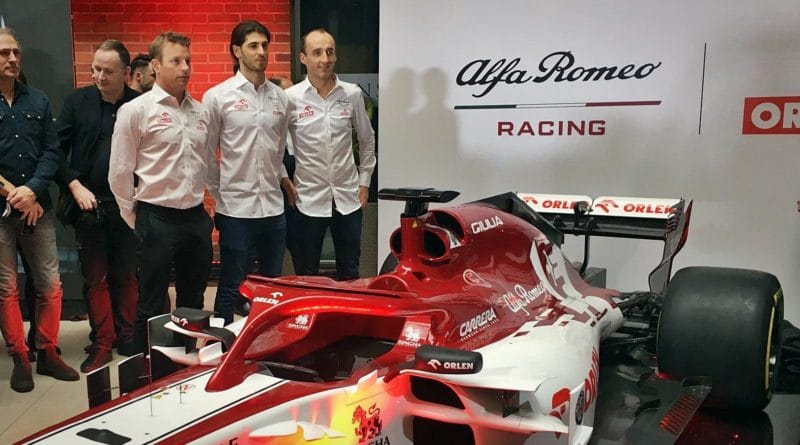 Alfa Romeo Racing ORLEN w Warszawie