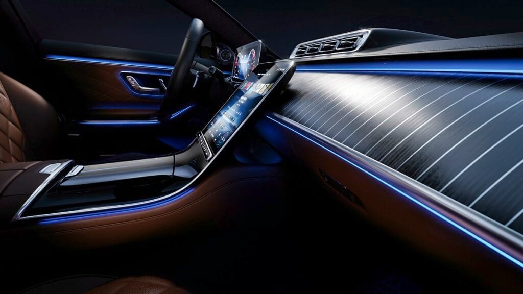 Nowy Mercedes klasy S (W223) - wnętrze