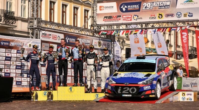 Rajd Rzeszowski RSMP 2020 - podium
