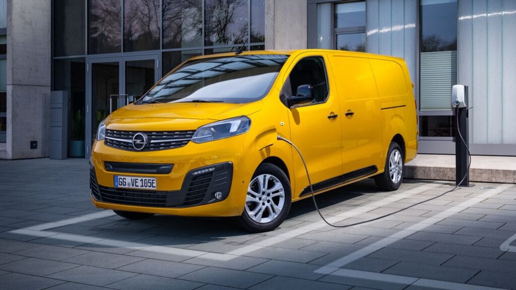 Elektryczny Opel Vivaro e