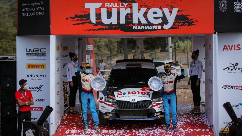 Kajetanowicz i Szczepaniak Wygrywają Rajd Turcji 2020 w WRC3