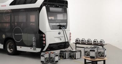 Honda i Toyota testują wodorowy autobus - mobilny system awaryjnego zasilania