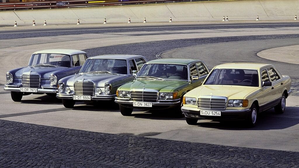 Mercedes-Benz - historia klasy S