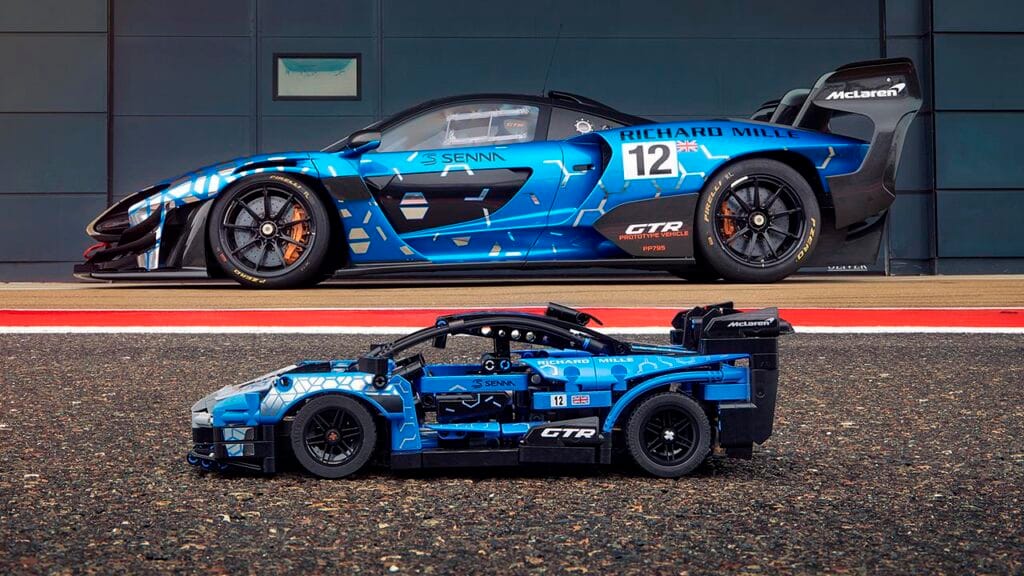 McLaren Senna GTR z klocków LEGO Technic