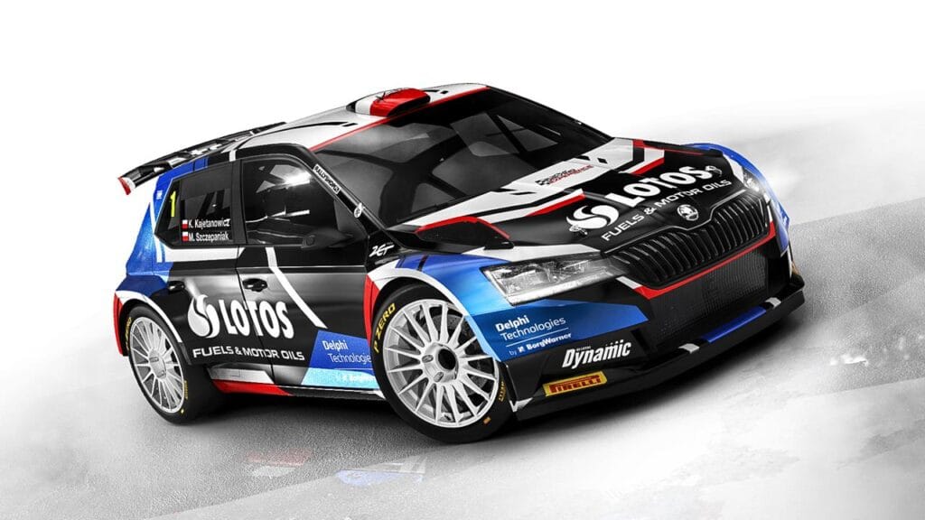 Kajetan Kajetanowicz w WRC3 w sezonie 2021
