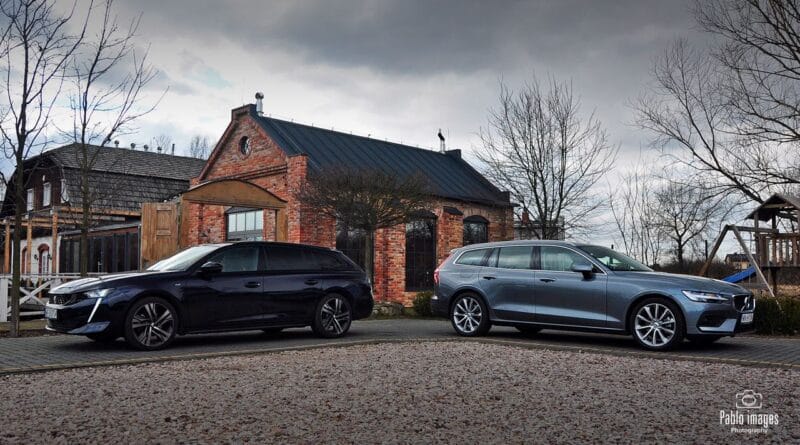 Łoś kontra lew. Volvo V60 B4 kontra Peugeot 508 SW 1.6 Pure Tech – test