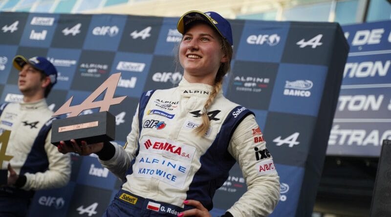 Gosia Rdest z trofeum w 2 rundzie w Alpine Europa Cup 2021