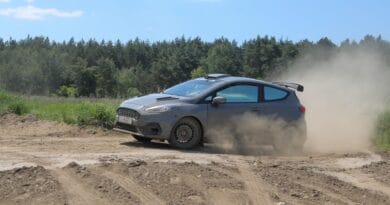 Sobiesław Zasada - testy przed Rajdem Safari