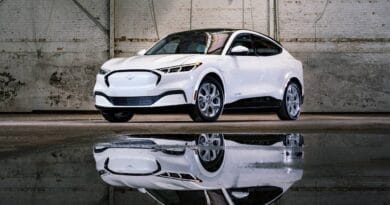 Ford Mustang Mach-E Frost White