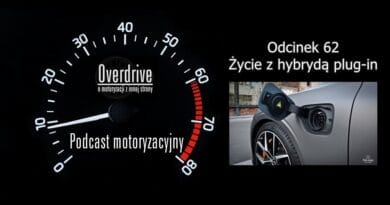 Podcast motoryzacyjny Overdrive | Odcinek 62 | Życie z hybrydą plug-in