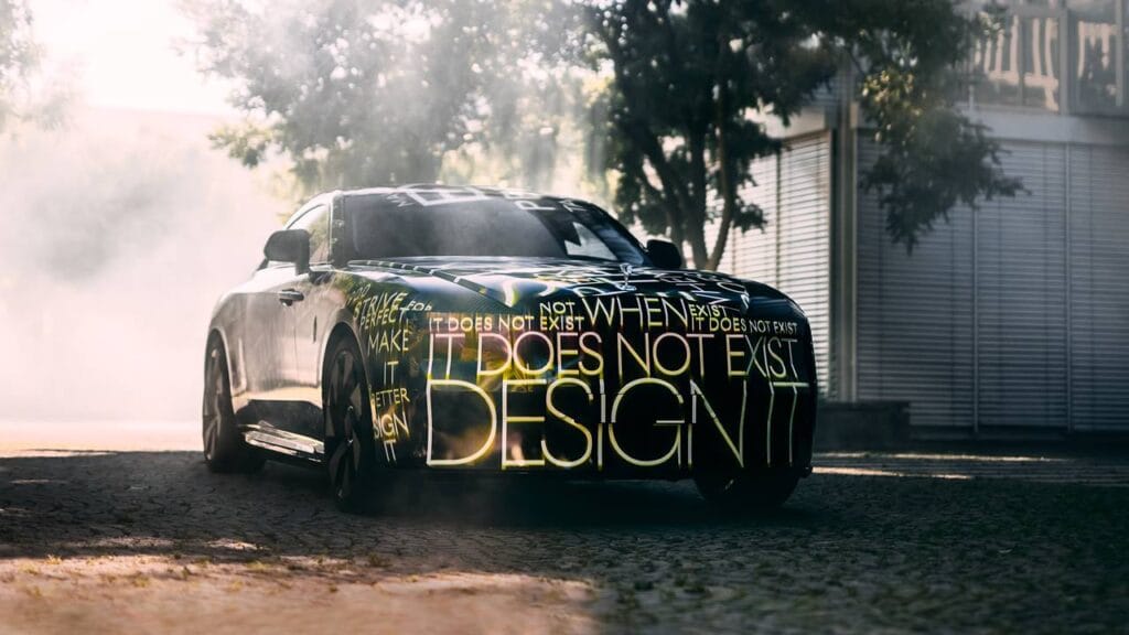 Pierwszy, elektryczny Rolls-Royce - Spectre