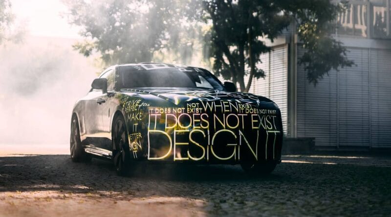 Pierwszy, elektryczny Rolls-Royce - Spectre