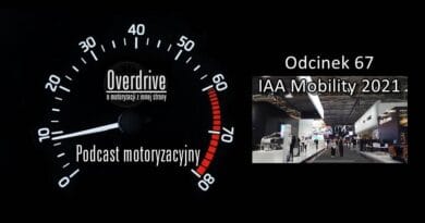 Podcast motoryzacyjny Overdrive | Odcinek 67 | IAA Mobility 2021